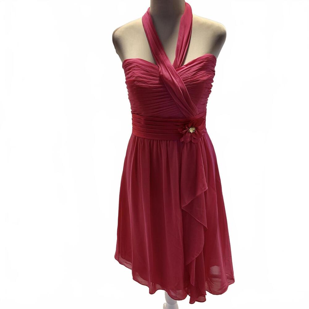 NWT Liz Fields Halter Retro Bombshell Marilyn Dress 12